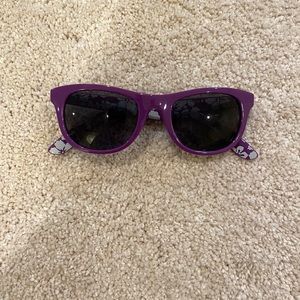 Purple Tropical Sunglasses